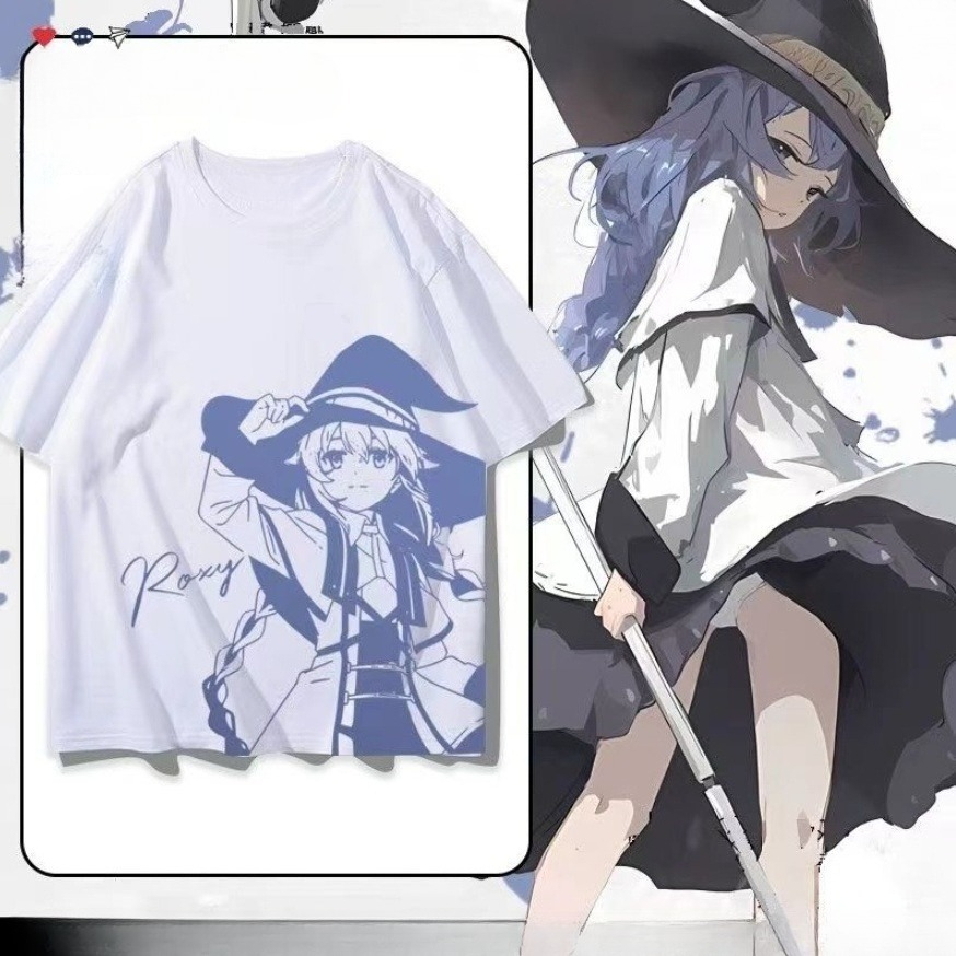 Anime Merchandise T Shirt - Jobless Reincarnation: Roxy Migurdia Anime Merchandise