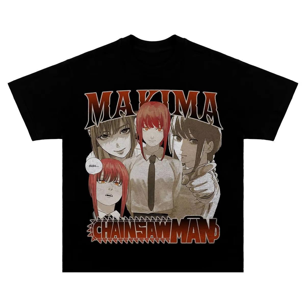 Anime Merchandise T Shirt - 2025 Japanese-style Collaboration Chainsaw Man Merchandise
