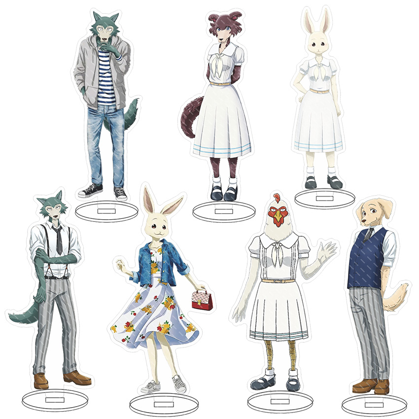 Anime Merchandise Accessories - 16CM Anime BEASTARS Legoshi Louis Juno