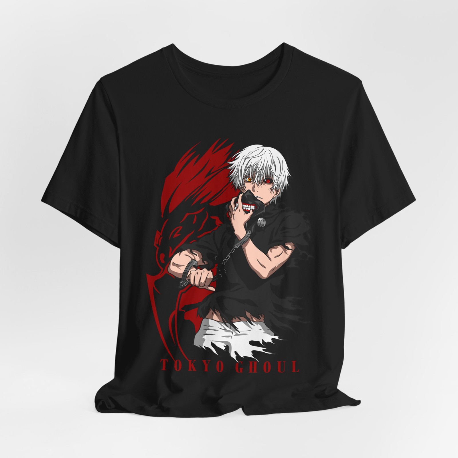 Anime Merchandise T Shirt - Tokyo Ghoul Anime Tee, Unisex Short