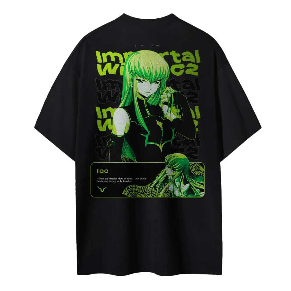 New Code Geass T-Shirt C.C. Ch - đánh giá và giá Anime Merchandise Store In Japan