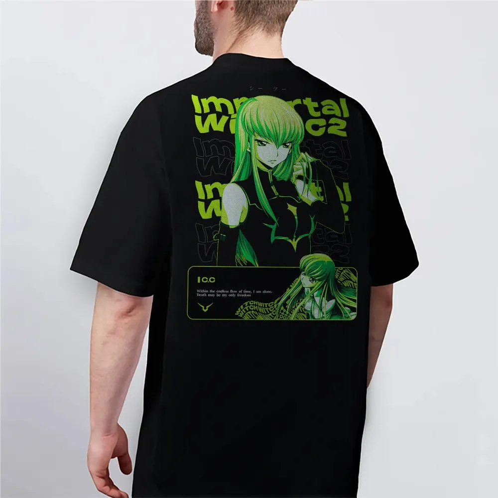 New Code Geass T-Shirt C.C. Ch - đánh giá và giá Anime Merchandise Store In Japan