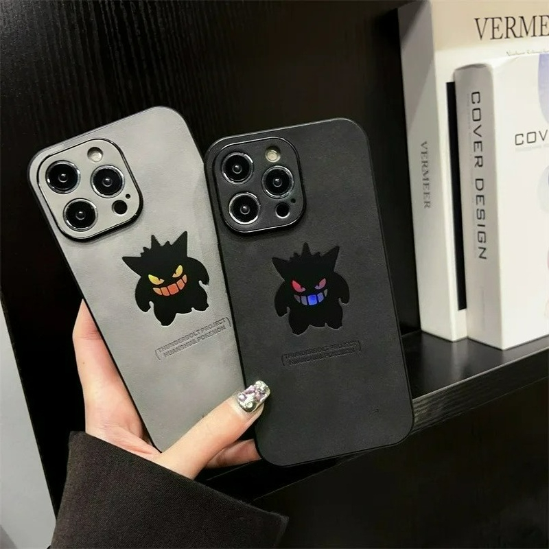 Cartoon Anime Gengar Leather T - đánh giá và giá Phone Case Anime