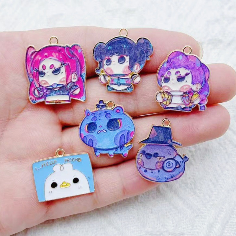 10pcs Cartoon Anime Pendant Oi - đánh giá và giá Anime Merchandise Accessories