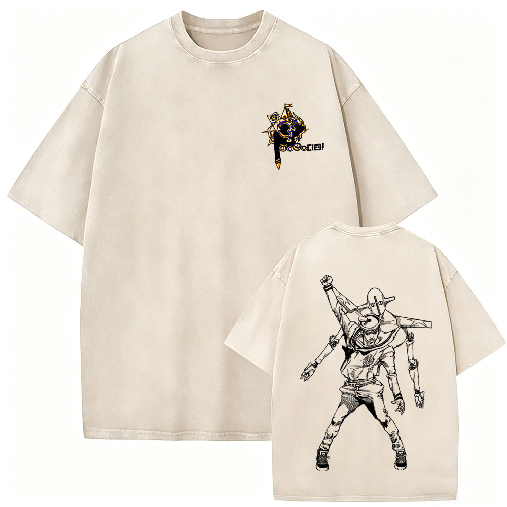 Washed Vintage Anime Jojo Biza - đánh giá và giá Jojo Anime Merchandise