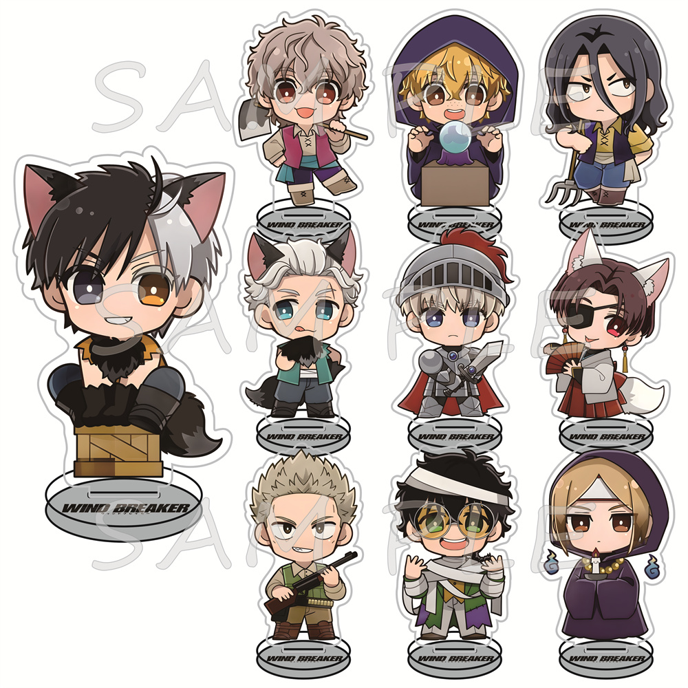 WIND BREAKER 10cm Acrylic Stan - đánh giá và giá Windbreaker Anime Merchandise
