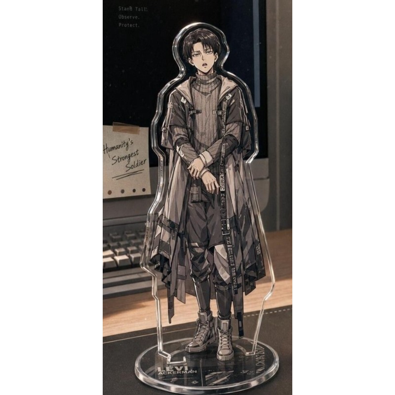 Levi Ackerman Acrylic Stand Fi - đánh giá và giá Windbreaker Anime Merchandise
