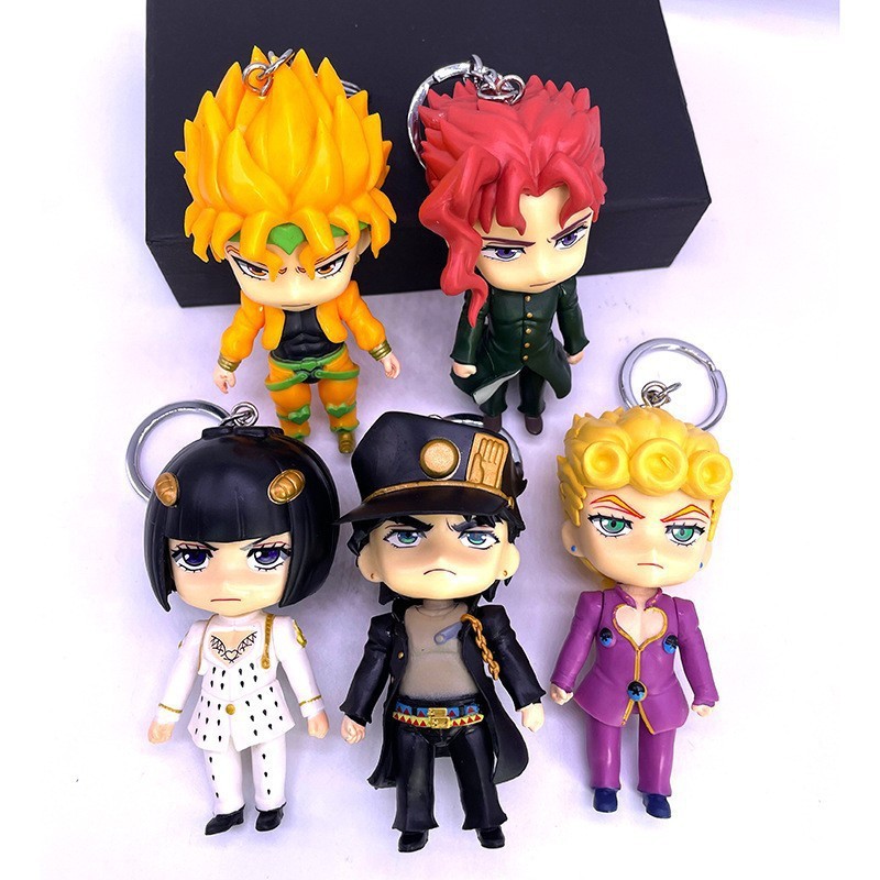 5Pcs/Set Anime JoJos Bizarre A - đánh giá và giá Jojo Anime Merchandise