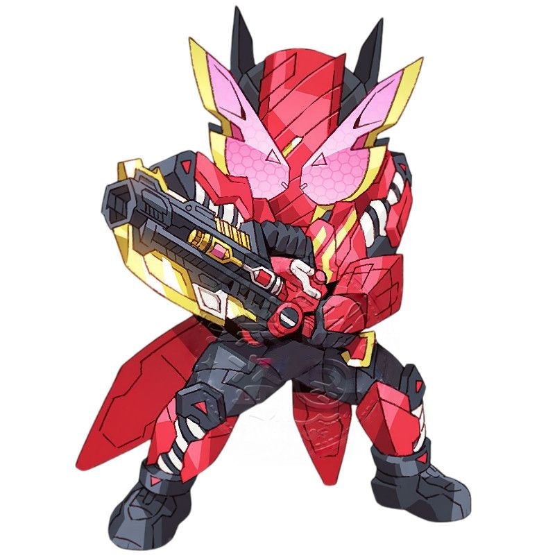 Kamen Rider chibi anime mercha - đánh giá và giá Anime Merchandise Japan