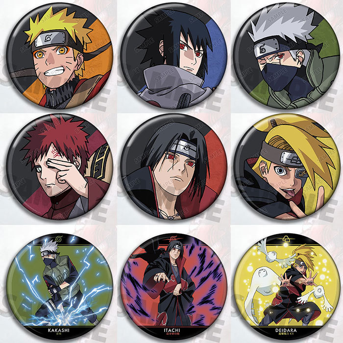 Naruto Anime Badge Pin Set Kak - đánh giá và giá Anime Merchandise Naruto