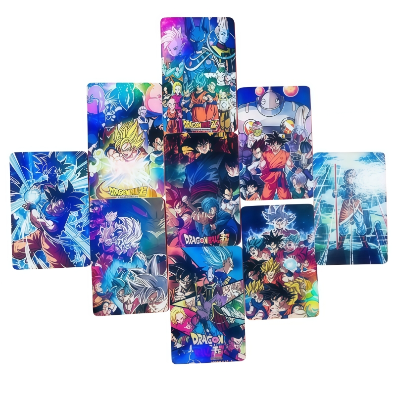 50pcs Dragon Ball holographic  - đánh giá và giá Anime Merchandise Japan