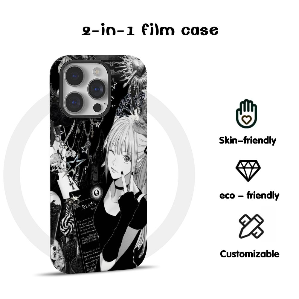 Misa Y2K girl death note class - đánh giá và giá Phone Case Anime